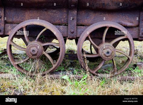 Railway Truck Big Pit National Coal Museum Blaenavon Torfaen South