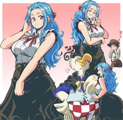 Lewdamone Morgans One Piece Nefertari Vivi One Piece Absurdres Highres Boy Girls Ass