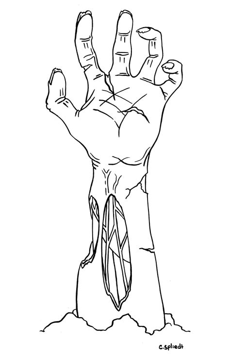 How To Draw Zombie Hand - Drawing.rjuuc.edu.np