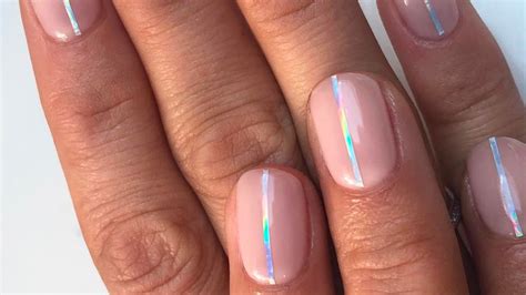 Nagellack Trend Maniküre Ideen für Nude Nails