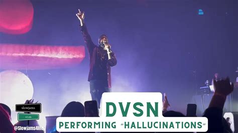 Dvsn Performs Hallucinations At The Novo Working On My Karma Tour