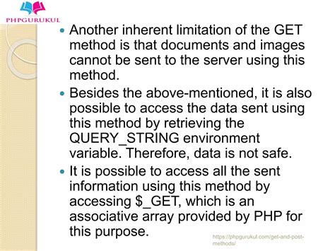 Get And Post Methods In Php Phpgurukul Ppt