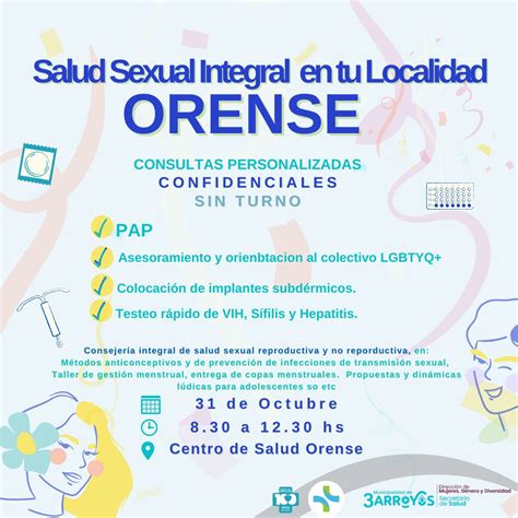 Salud Sexual Integral En Tu Localidad En Orense Diario El Portal