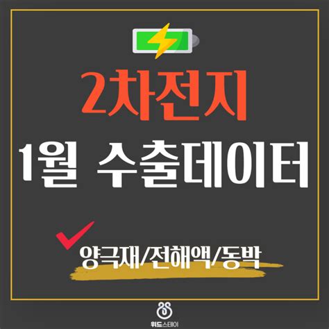 2차전지 2024년1월~1월20일 수출데이터 잠정 양극재전해액동박