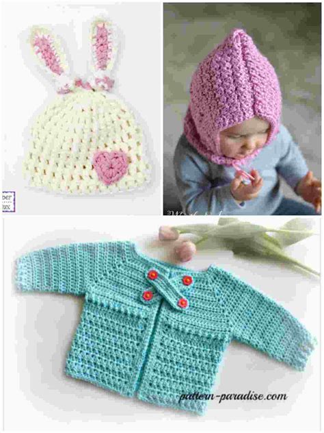 Free Crochet Patterns for Baby (1) - FiberArtsy.com