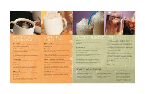 PJ's Coffee & Tea Menu - Urbanspoon/Zomato