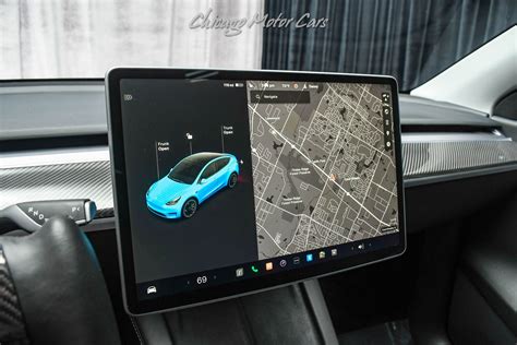 Used 2022 Tesla Model Y Performance SUV Autopilot Miami Blue Wrap T