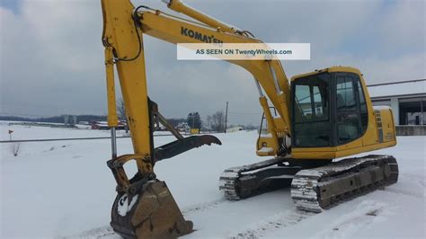 1996 Komatsu Pc120 6 Hydraulic Construction Excavator Backhoe Machine