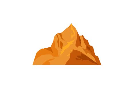 Orange Mountain SVG Cut file by Creative Fabrica Crafts · Creative Fabrica