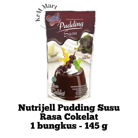 Jual Nutrijell Pudding Susu Rasa Coklat Gr Puding Nutrijel Cokelat