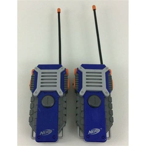 Nerf N Strike Walkie Talkies Handheld Toy 2pc Set Blue Orange - Etsy