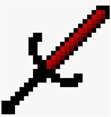 Easy Diamond Sword Pixel Art