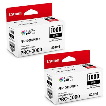 Canon Pack Pfi Mbk Matte Black Lucia Pro Ink For Imageprograf