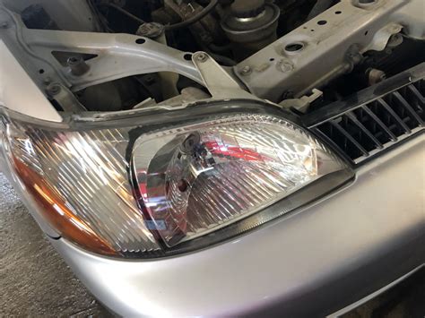 Хим.полировка фар — Toyota Platz, 1 л, 2002 года | мойка | DRIVE2