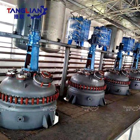 5000L Phosphate Fertilizer Chemical Equipment Distillation Tank Glass