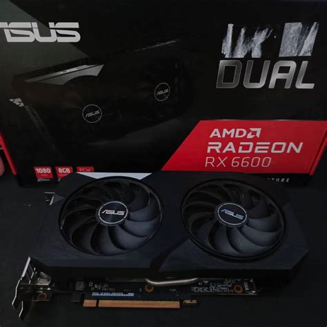 Jual ASUS DUAL RX 6600 8GB GDDR6 // RX6600 // GPU GAMING VGA GAMING ...