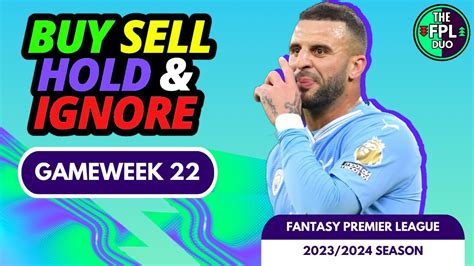 Fpl Transfer Tips Gameweek Buy Sell Hold Ignore Fantasy