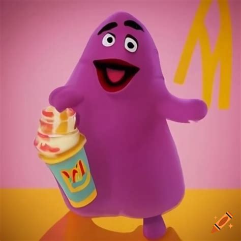 Grimace mcdonald's shakes