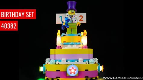 Lego Birthday Set 40382 Light Kit Youtube