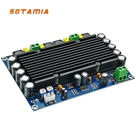 Плата усилителя мощности SOTAMIA 150Wx2 TPA3116D2, Hi-Fi стерео ...