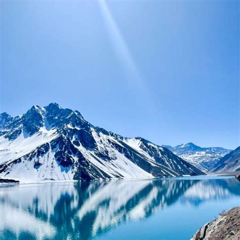 Santiago Cajon Del Maipo Embalse El Yeso Reis Met Picknick