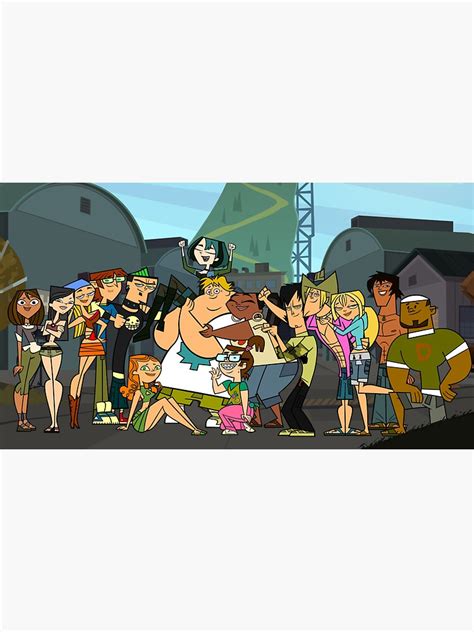 "Total Drama reunion" Sticker by shop-lupinshots | Redbubble