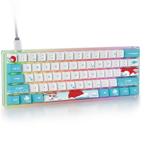 Buy Guffercty Kred Gk Gaming Keyboard Red Switch Sk Custom Hot Swappable Mechanical