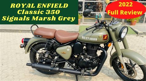 2022 Royal Enfield Classic 350 Signals Marsh Grey Detailed Review Features Price And Offers