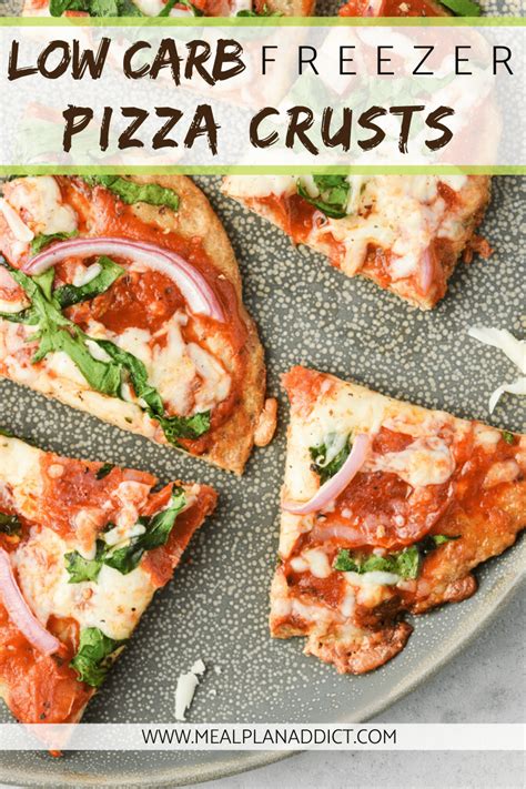 Low Carb Frozen Chicken Pizza Crusts - Meal Plan Addict