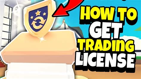 How To Get Trading License In Roblox Adopt Me New Update Youtube