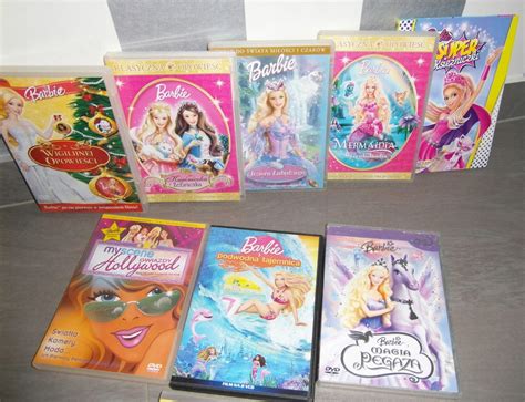 Barbie Bajki Filmy Animowane Dvd Kolekcja 9 Bajek 7700378969