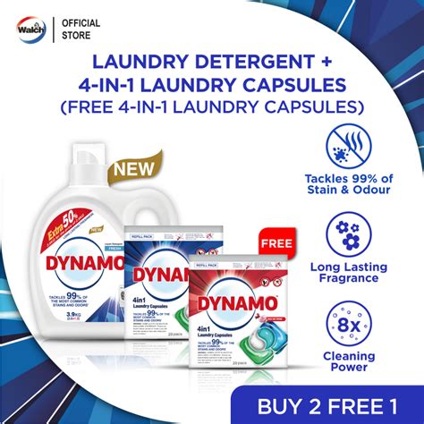 Buy Free Dynamo Laundry Detergent Fresh Kg Free Kg Fresh