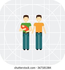 Happy Gay Parents Vector Images Stock Photos Vectors Shutterstock