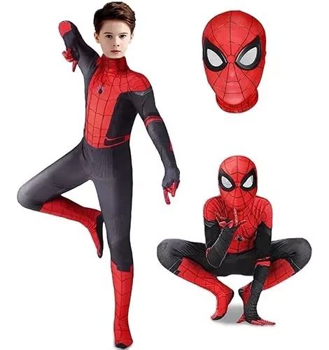 Disfraz De Spiderman Ni O Cosplay Ropa Heroes Expedition Meses Sin