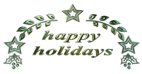 Happy Holidays PNG Images Transparent Background | PNG Play