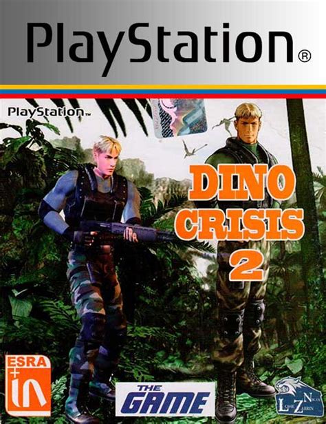 بازی Dino Crisis 2 برای Ps1 بازی بحران دینو 2 برای پلی استیشن