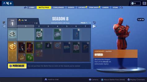 Fortnite Season 8 Tier 100 Skin