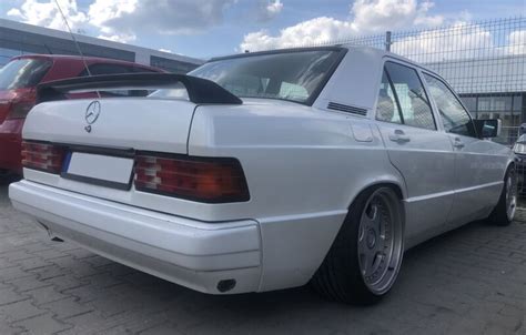 Dtm Look Rear Trunk Spoiler For Mercedes W E In Spoilers Buy