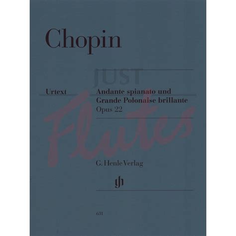 Andante Spianato And Grande Polonaise Brilliante Op22 F Chopin