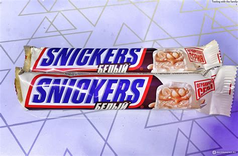 Шоколадный батончик SNICKERS Белый minis - «Вкусно. Сытно. Не полезно ...