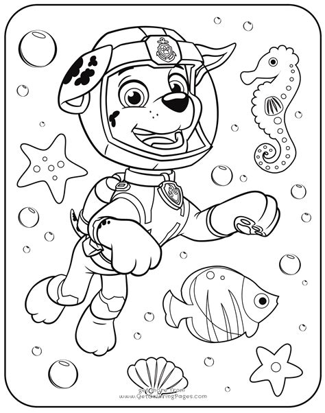 Free Printable Paw Patrol Coloring Pages For Kids