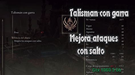 Elden Ring Talisman Con Garra Mejora Ataques Con Salto Youtube