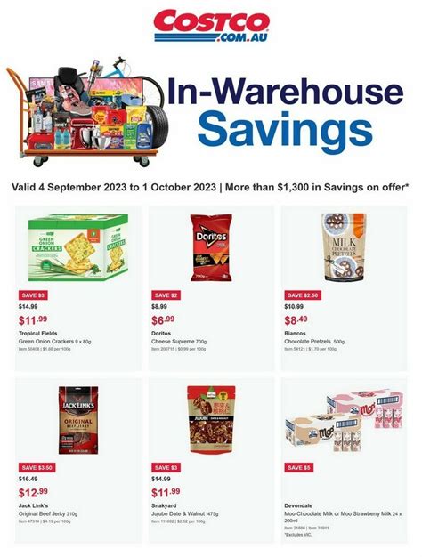 Costco Catalogues Specials From September