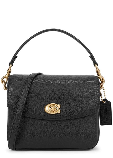 Coach Cassie 19 Black Leather Cross Body Bag Lyst