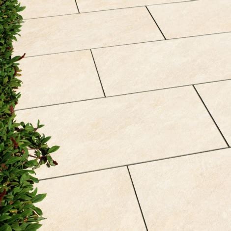 Golden Porcelain Paving Tiles Cava Quartz Lucio Vitripiazza