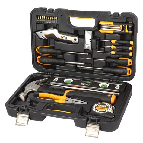 JCB 30 Piece Heavy Duty Tool Kit | Departments | DIY at B&Q
