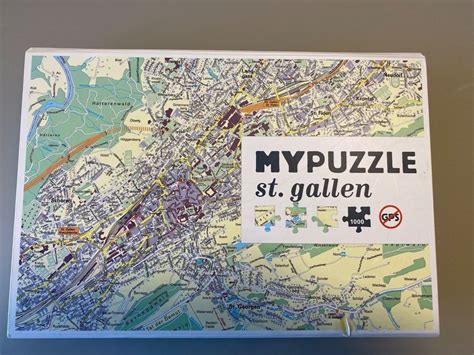 Stadt St Gallen Landkartenpuzzle Kaufen Auf Ricardo