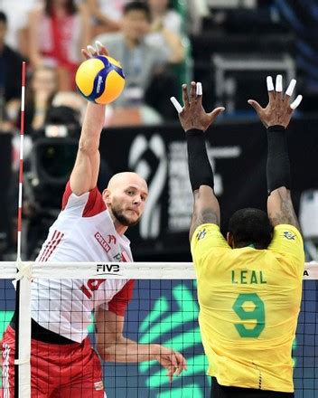 Polish Team During Fivb Volleyball Mens Editorial Stock Photo Stock