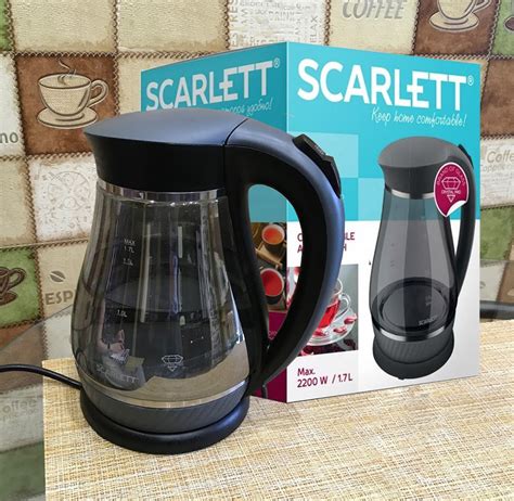 Обзор на электрический чайник SCARLETT SC-EK27G82. Чем хорош? Обзоры ...