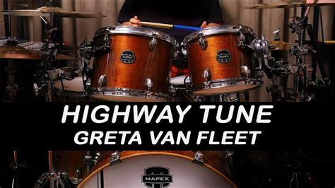 Greta Van Fleet Highway Tune Drum Cover Youtube